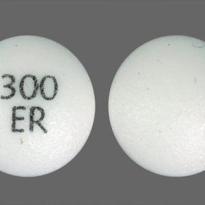 Front and back view of Ultram ER oral tablet showcasing its design and packaging details.